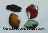 NGP1205 30*40mm - 45*55mm freeform agate gemstone pendants wholesale