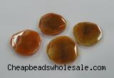 NGP1208 40*45mm - 50*65mm freeform agate gemstone pendants wholesale