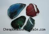 NGP1262 40*50mm - 50*70mm freeform agate gemstone pendants wholesale