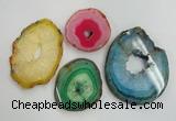 NGP1276 45*55mm - 70*90mm freeform agate gemstone pendants wholesale