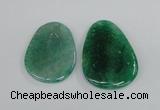 NGP1868 40*52mm - 40*58mm freeform agate gemstone pendants