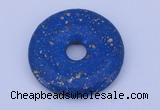 NGP217 5*30mm fashion dyed lapis lazuli gemstone donut pendant