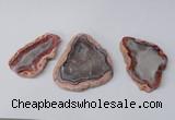 NGP2314 30*45mm - 50*60mm freeform agate gemstone pendants