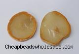 NGP2480 45*50mm - 55*65mm freeform agate gemstone pendants