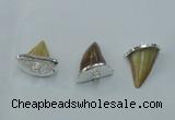 NGP2497 18*20mm - 22*25mm shark teeth pendants wholesale