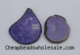 NGP2712 45*50mm - 55*75mm freeform druzy agate pendants