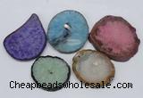 NGP2716 45*50mm - 55*75mm freeform druzy agate pendants