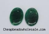 NGP2750 35*50mm oval agate gemstone pendants wholesale