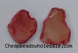 NGP3241 55*65mm - 50*75mm freeform agate slab pendants