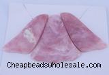 NGP35 Fashion pink opal gemstone pendants set jewelry wholesale