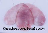 NGP36 Fashion pink opal gemstone pendants set jewelry wholesale