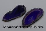 NGP4247 30*50mm - 45*75mm freefrom agate pendants wholesale