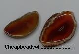 NGP4258 35*50mm - 45*80mm freefrom agate pendants wholesale