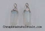 NGP5000 8*30mm sticks opal pendants wholesale