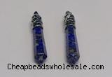 NGP5409 10*65mm sticks lapis lazuli gemstone pendants wholesale