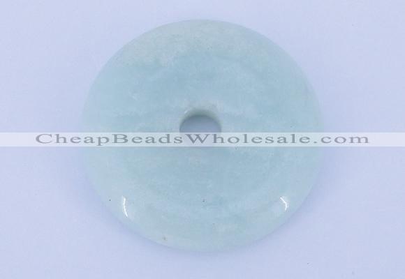 NGP603 5pcs 7*35mm amazonite gemstone donut pendants wholesale