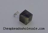 NGP6796 15*22mm cube labradorite gemstone pendants wholesale