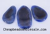 NGP881 5PCS 35-45mm*60-75mm freeform agate gemstone pendants