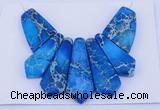 NGP91 Dyed imperial jasper gemstone pendants set jewelry wholesale