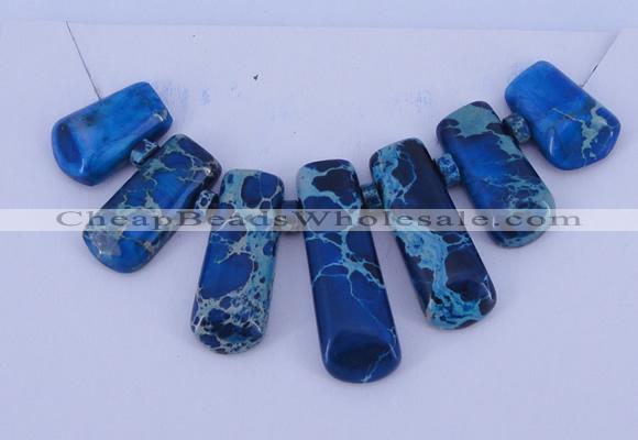 NGP92 Dyed imperial jasper gemstone pendants set jewelry wholesale