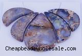 NGP96 Dyed imperial jasper gemstone pendants set jewelry wholesale