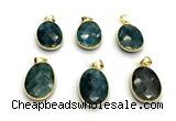 NGP9880 17*22mm faceted oval apatite pendant