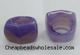 NGR41 20*30*35mm faceted freeform agate gemstone rings