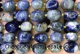 NUGG172 15 inches 10*12mm - 13*18mm nuggets sodalite beads