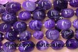 NUGG175 15 inches 10*12mm - 13*18mm nuggets amethyst beads