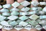 NUGG91 15 inches 12*18mm - 13*20mm freeform jade gemstone beads