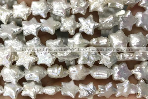 PEAR02 14 inches 12mm white freshwater pearl beads