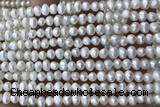 PEAR17 14 inches 4mm – 5mm white freshwater pearl beads