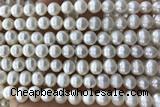 PEAR20 14 inches 8mm – 9mm white freshwater pearl beads