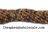 QUAR39 15 inches 6mm round mixed quartz gemstone beads