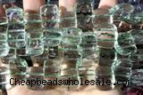 QUAR55 14 inches 13*18mm dyed crackle quartz beads