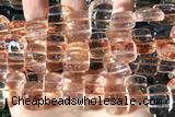 QUAR57 14 inches 13*18mm dyed crackle quartz beads