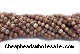 RHOD09 15 inches 9mm round rhodochrosite gemstone beads