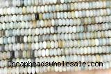 ROND164 15 inches 2*4mm rondelle amazonite gemstone beads