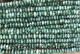 ROND190 15 inches 2*4mm rondelle Qinghai jade gemstone beads