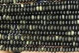 ROND200 15 inches 2*4mm rondelle golden obsidian gemstone beads