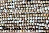 SEAS01 15 inches 4mm round dyed imperial jasper beads