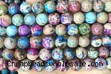 SEAS118 15 inches 10mm round dyed imperial jasper beads