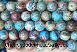 SEAS132 15 inches 12mm round dyed imperial jasper beads