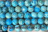 SEAS133 15 inches 12mm round dyed imperial jasper beads