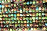 SEAS26 15 inches 4mm round dyed imperial jasper beads