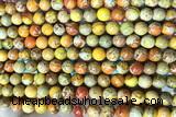 SEAS33 15 inches 6mm round dyed imperial jasper beads