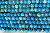 SEAS41 15 inches 6mm round dyed imperial jasper beads