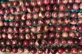 SEAS48 15 inches 6mm round dyed imperial jasper beads