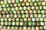 SEAS62 15 inches 8mm round dyed imperial jasper beads