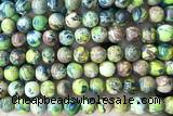 SEAS64 15 inches 8mm round dyed imperial jasper beads